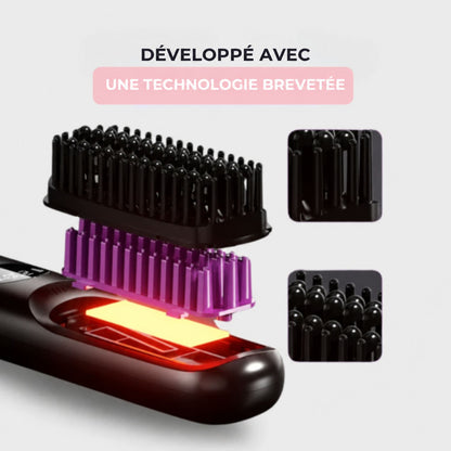 PixieBrush™ | Coiffez facilement vos cheveux courts