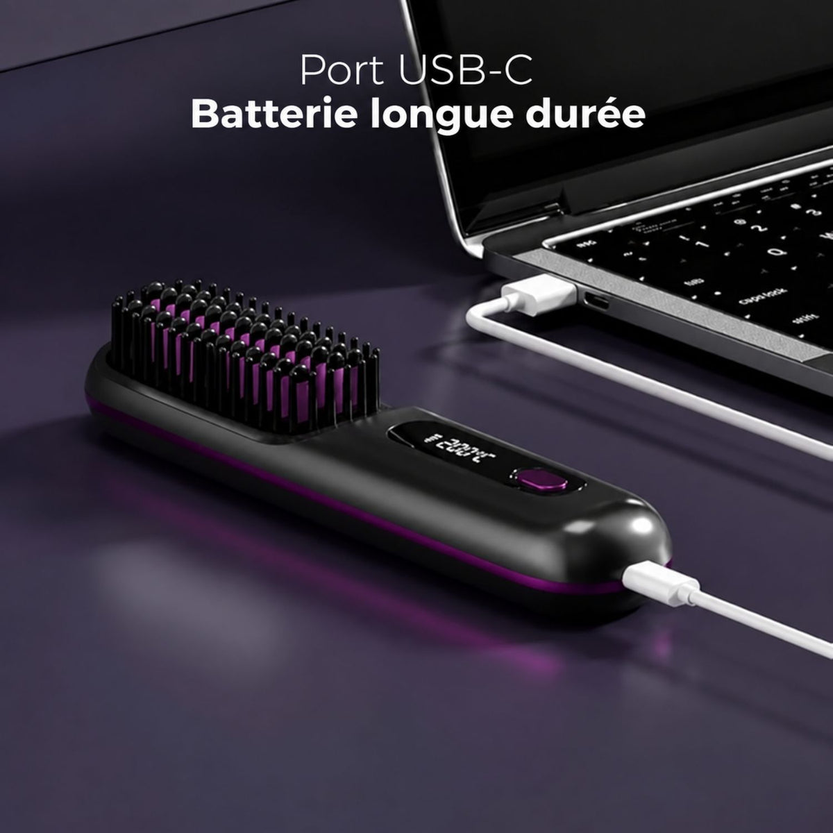 PixieBrush™ | Coiffez facilement vos cheveux courts