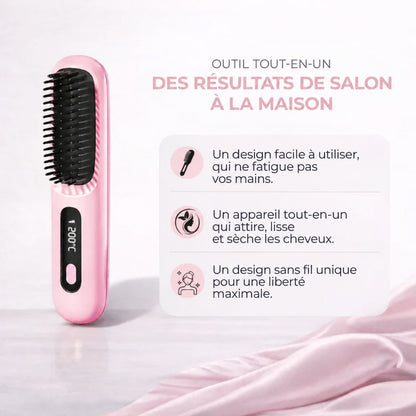 PixieBrush™ | Coiffez facilement vos cheveux courts