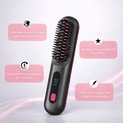 PixieBrush™ | Coiffez facilement vos cheveux courts