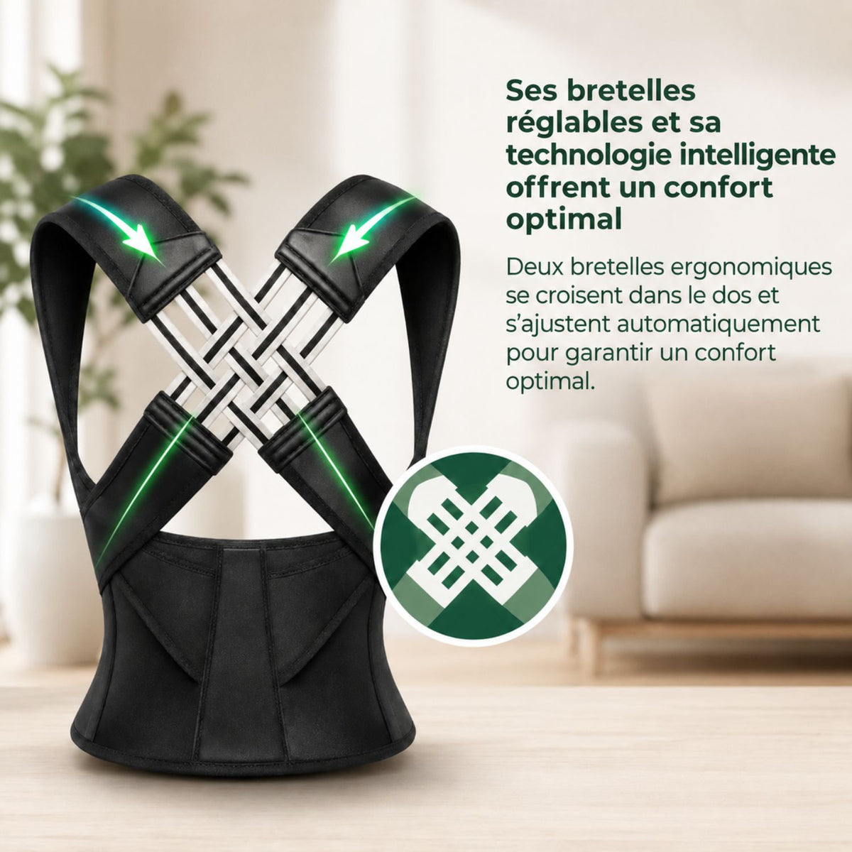 PosturEase™ | Correcteur de posture – Pour une posture plus droite