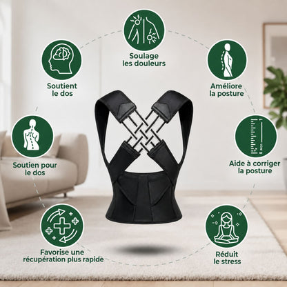 PosturEase™ | Correcteur de posture – Pour une posture plus droite