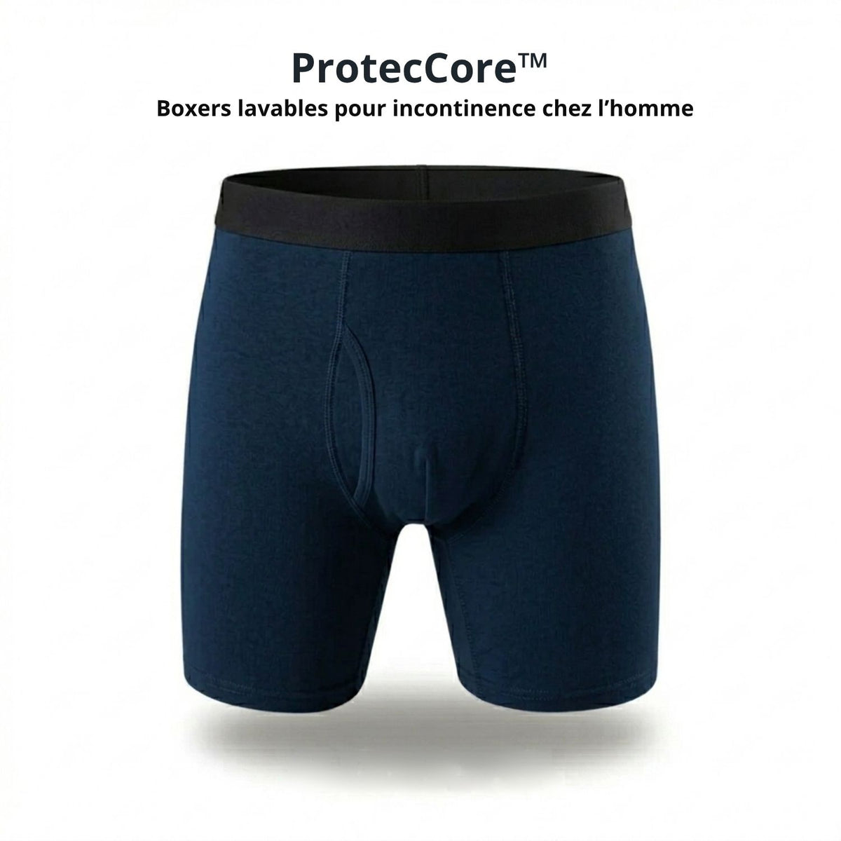 ProtecCore™ | Ressemble à un boxer classique. Protège comme aucun autre.