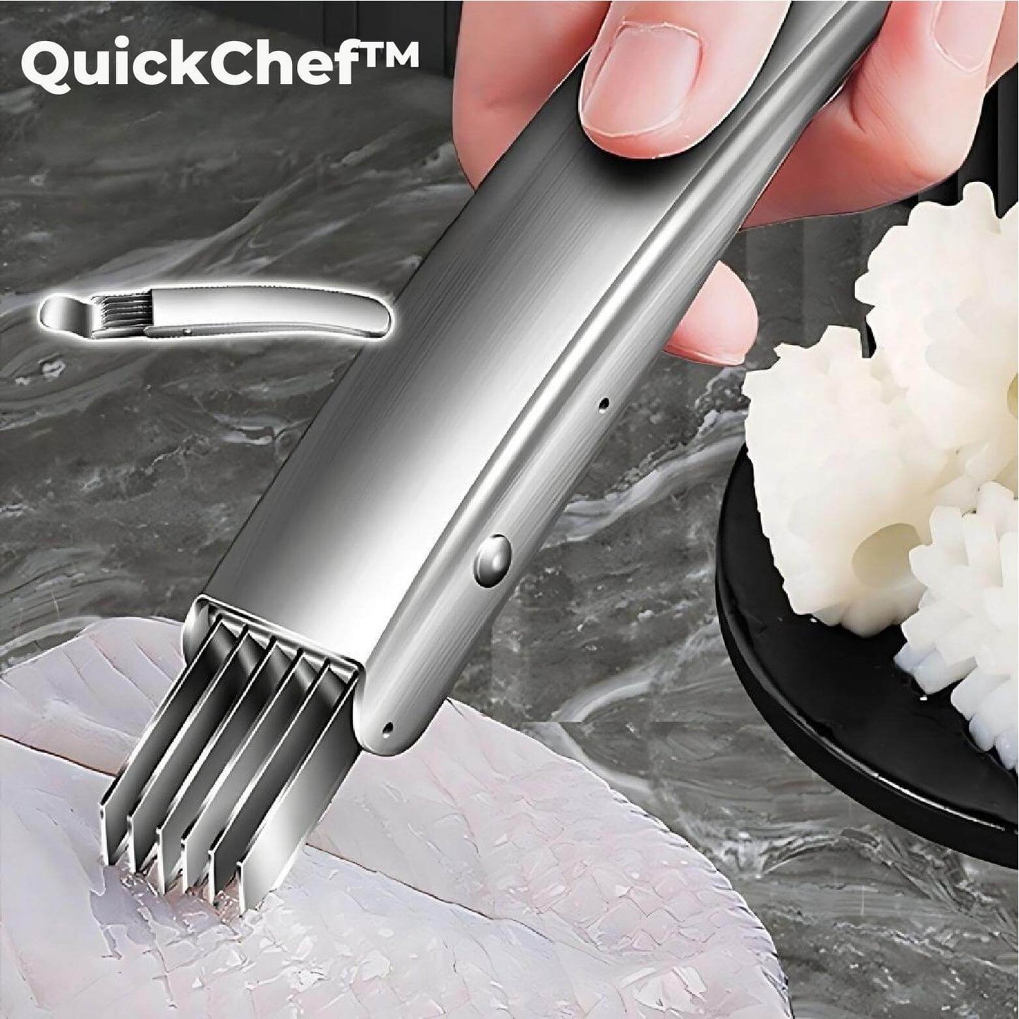 QuickChef™ – Râpe Multifonction en Acier Inoxydable [Offre Se Termine Aujourd’hui]