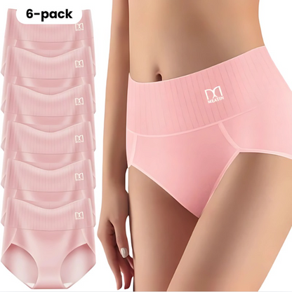 SlimFusion™ | Lot de 6 Culottes Taille Haute Gainantes pour un Confort Toute la Journée