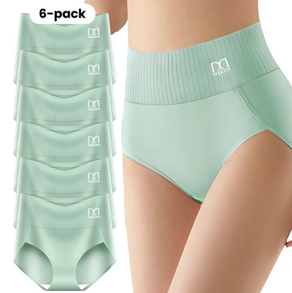SlimFusion™ | Lot de 6 Culottes Taille Haute Gainantes pour un Confort Toute la Journée
