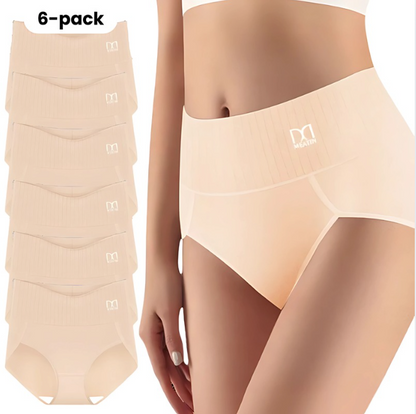 SlimFusion™ | Lot de 6 Culottes Taille Haute Gainantes pour un Confort Toute la Journée