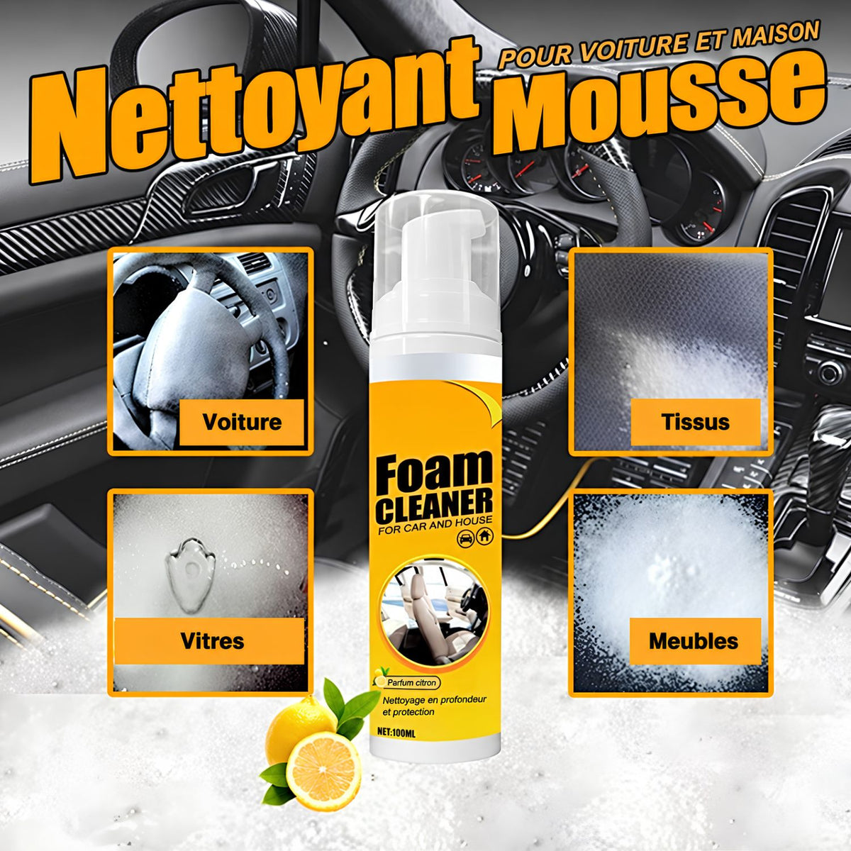 ShineBlast™ Foam Cleaner | Nettoyage ultime