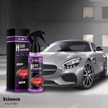 ShineShield™ | Spray Céramique pour Voiture | 1+1 GRATUIT - Science Factory FR