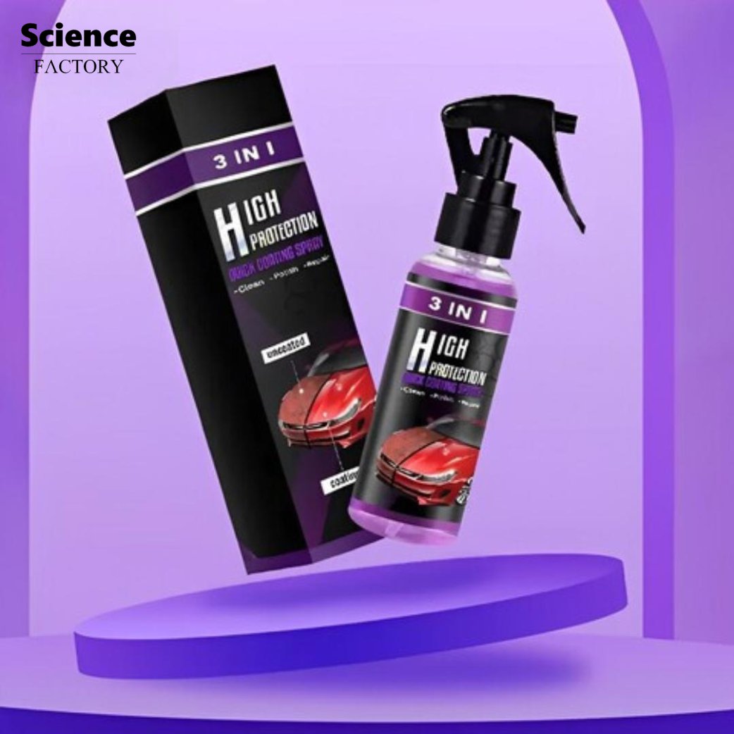 ShineShield™ | Spray Céramique pour Voiture | 1+1 GRATUIT - Science Factory FR