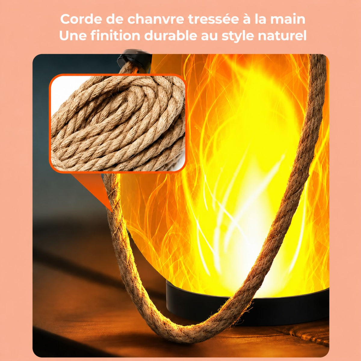 SolarFlame™ | Lanterne solaire avec effet de flamme réaliste