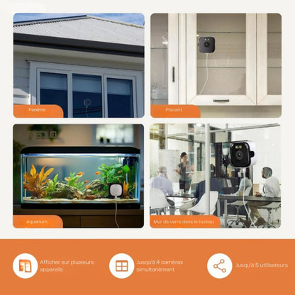 VueProtect™ | Caméra Intérieure Discrète Qui Protège Votre Maison – Sans Perçage
