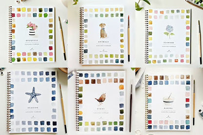 AquaRêve™ | Libérez votre créativité avec notre livre d’aquarelle ludique !