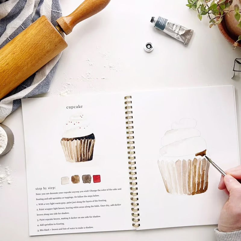AquaRêve™ | Libérez votre créativité avec notre livre d’aquarelle ludique !
