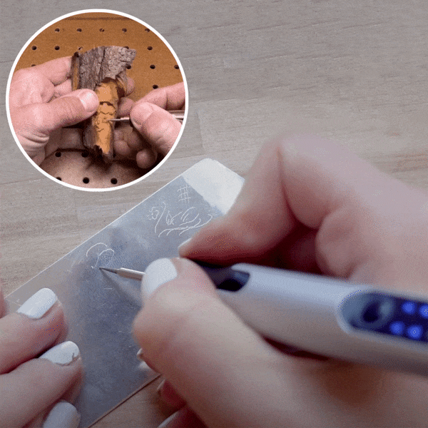 ArtScribe™ – Stylo graveur professionnel + 30 embouts GRATUITS !