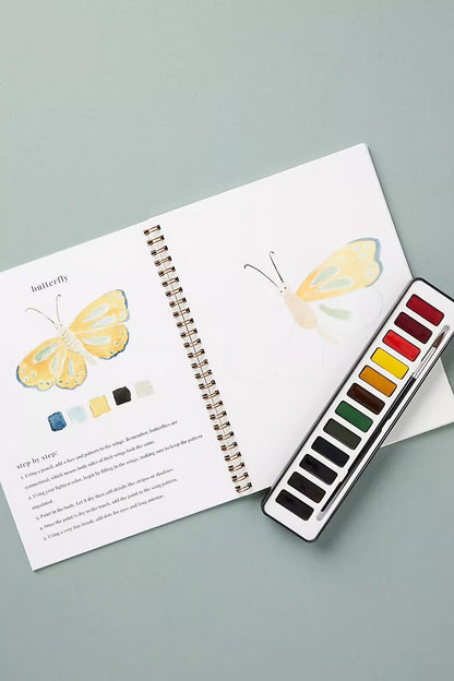 AquaRêve™ | Libérez votre créativité avec notre livre d’aquarelle ludique !