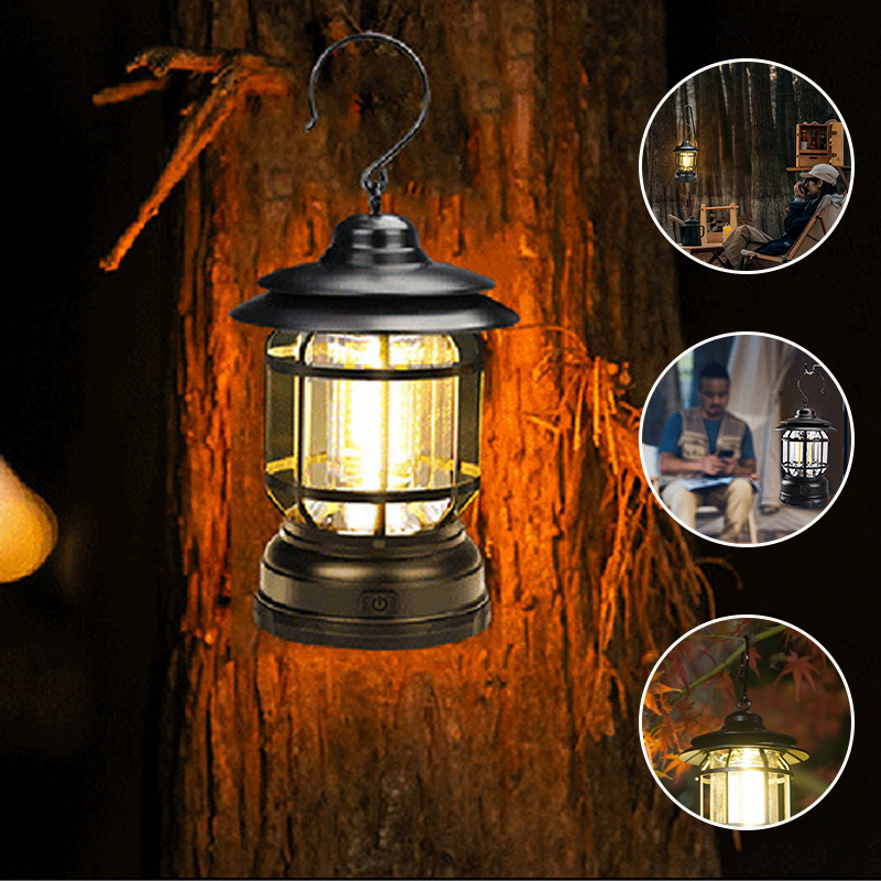 Lanternique™ – Lampe rétro intelligente portable