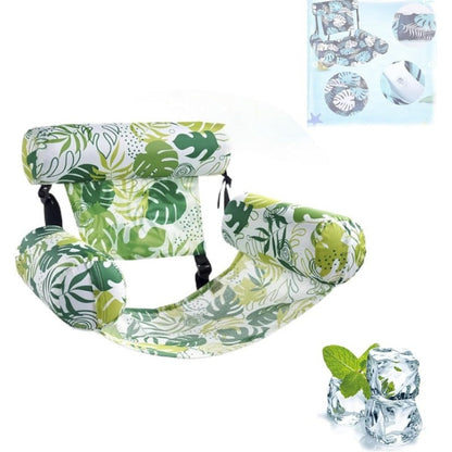 FloatZen™ | Fauteuil flottant gonflable avec siège en maille et dossier réglable